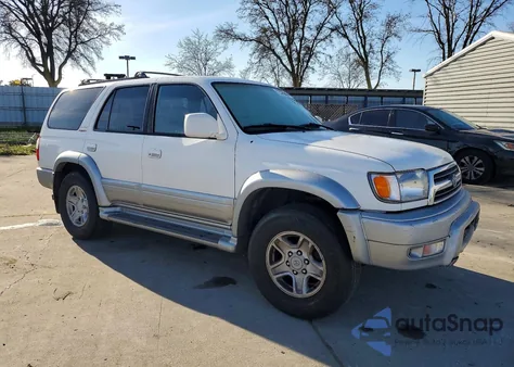 2000 Toyota 4Runner Limited z USA, uszkodzony, nr VIN JT3HN87R9Y9037678
